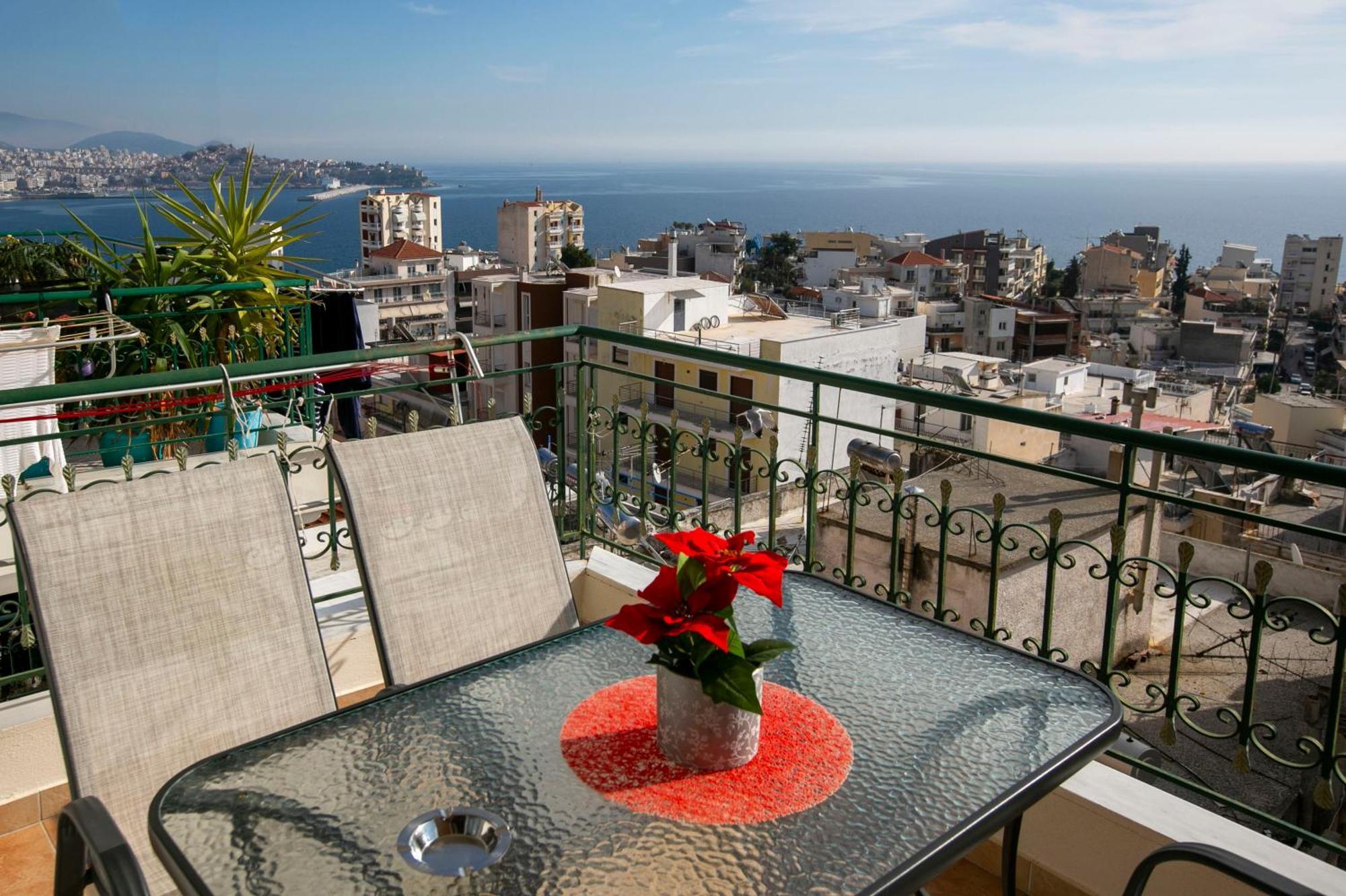 Kathys Sea View Apartment 卡瓦拉 外观 照片