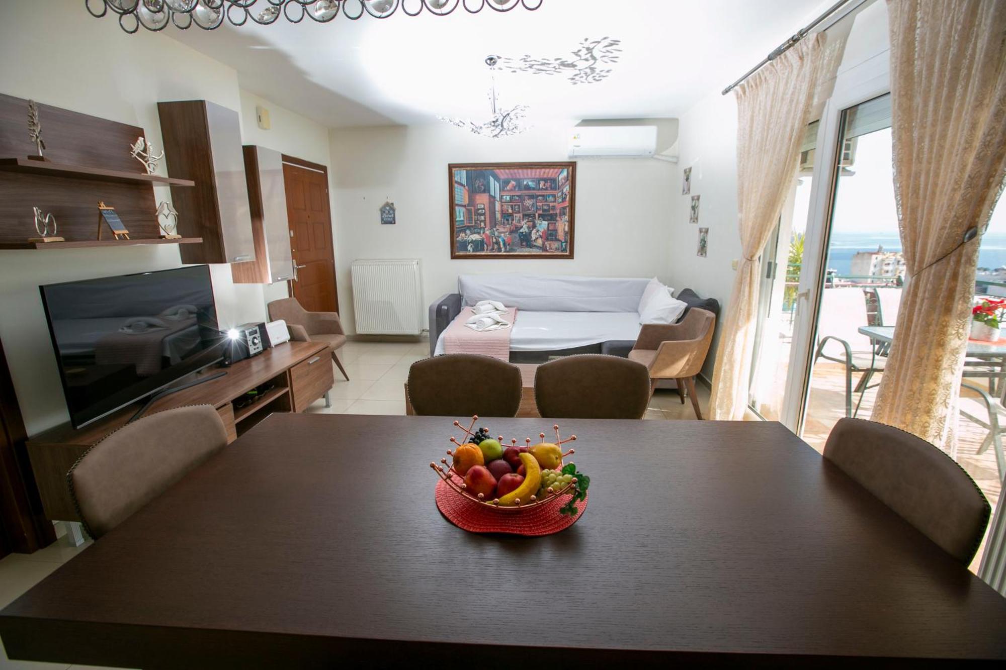 Kathys Sea View Apartment 卡瓦拉 外观 照片