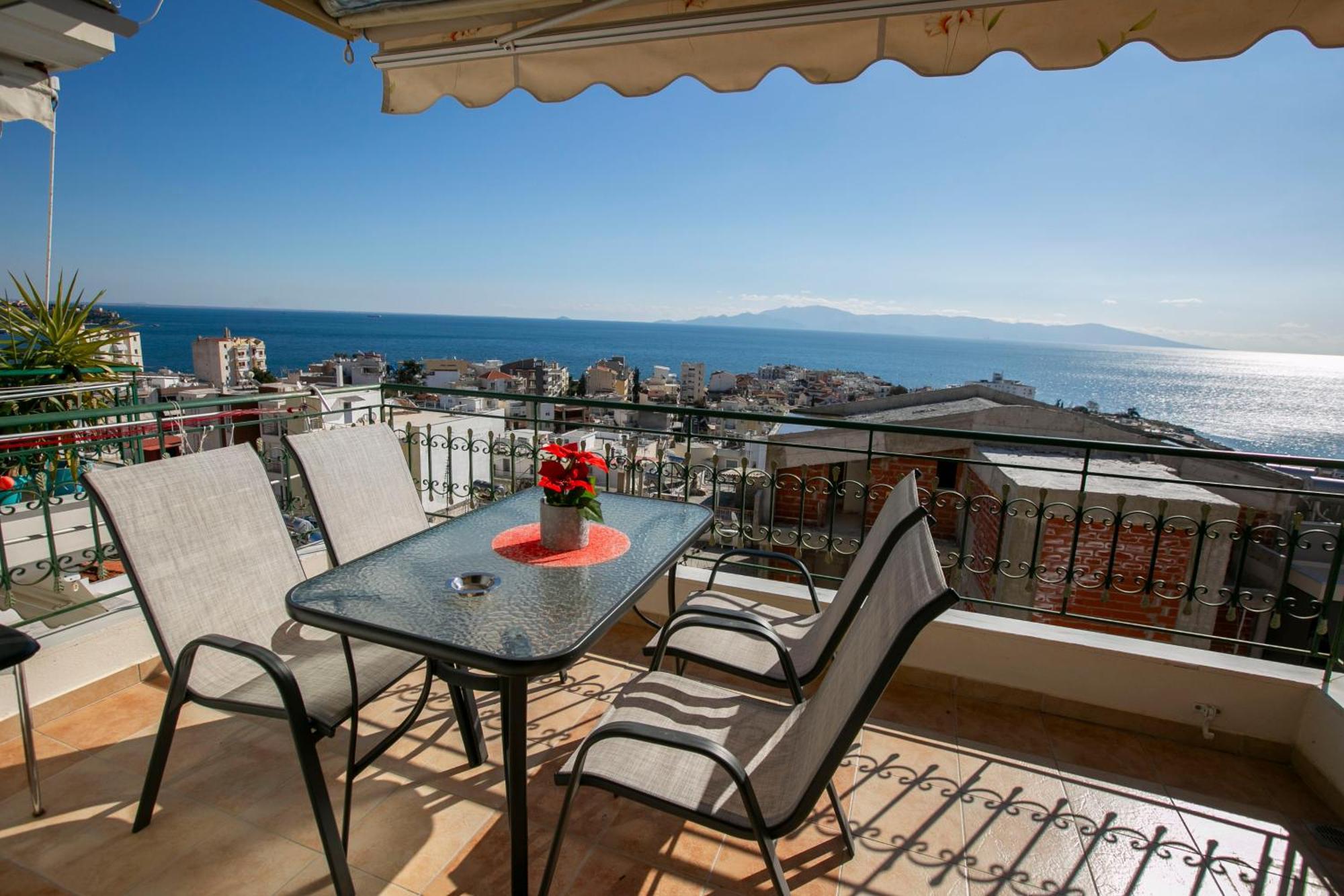 Kathys Sea View Apartment 卡瓦拉 外观 照片