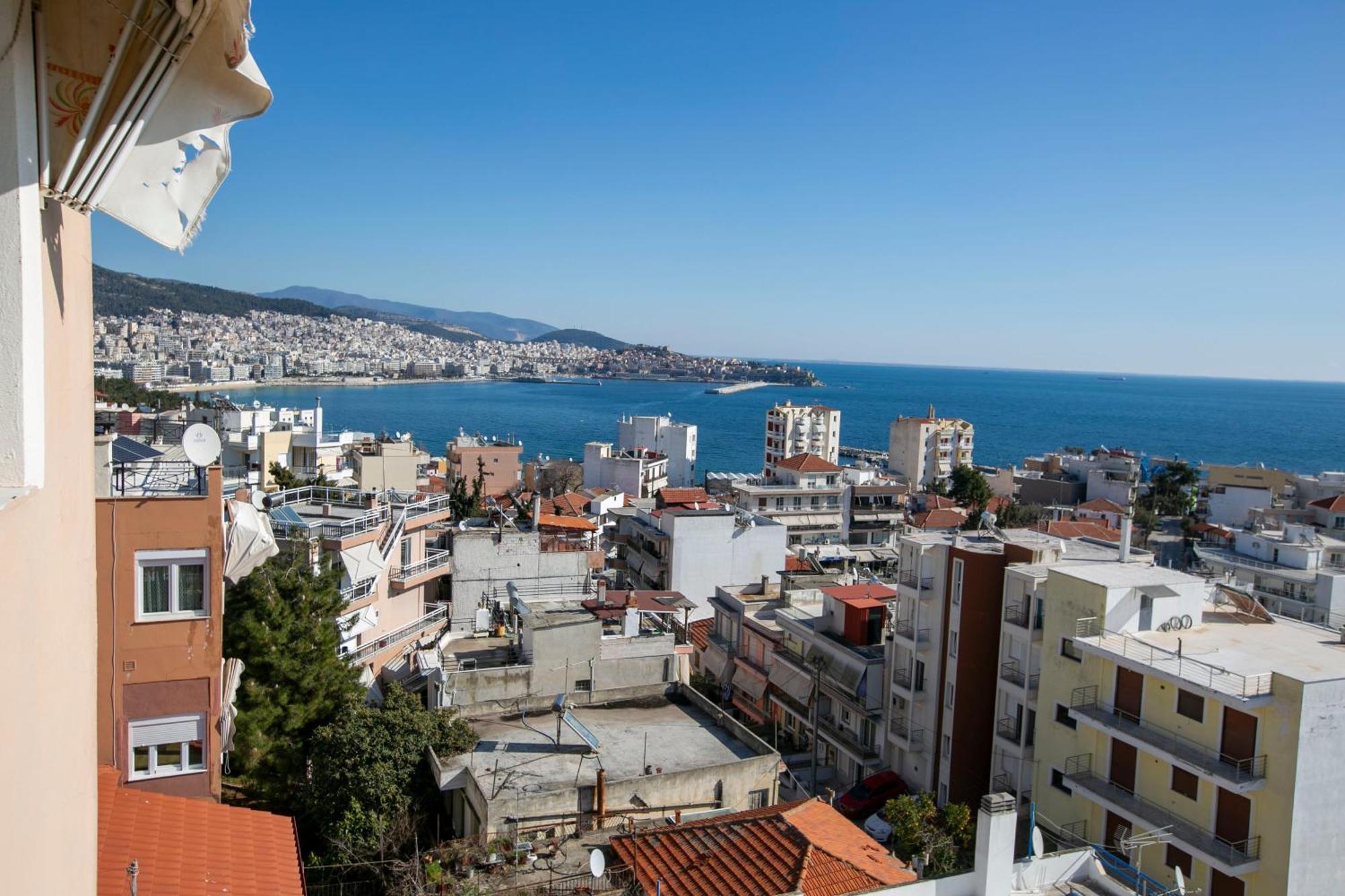 Kathys Sea View Apartment 卡瓦拉 外观 照片